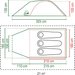 Namiot 3-osobowy Darwin 3 Plus Blackout Coleman