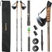 Kije nordic walking Carbon 3 Sections Outtec - Carbon 3 złote