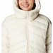 Płaszcz puchowy damski Autumn Park Down Mid Columbia - Chalk