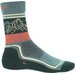 Skarpety Boosocks Mid Lady Viking - niebieski/zielony