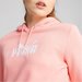 Bluza damska ESS+ Logo Lab Hoodie FL Puma - różowa