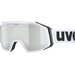 Gogle narciarskie Gravity FM Uvex - white matt/mirror silver