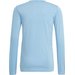 Longsleeve juniorski Team Base Tee Adidas - błękitny
