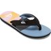 Klapki, japonki Molokai Layback Quiksilver - Blue/Blue/Orange