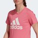 Koszulka damska Loungewear Essentials Logo Tee Adidas - rose tone/white