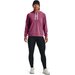 Bluza damska Rival Terry Hoodie Under Armour - różowy1