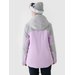 Kurtka narciarska damska TTJAF594 4F - jasny fiolet