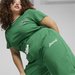 Spodnie dresowe damskie ESS+ Script Puma - Archive Green