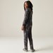 Bielizna termoaktywna juniorska Thermal Dare2B - dark cracked print