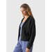 Bluza damska TSWSF1341 4F - głęboka czerń