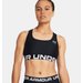 Biustonosz sportowy damski HG Mid Branded Under Armour - Black/White