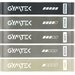 Zestaw gum oporowych do ćwiczeń 0,5-30 kg 5szt Gymtek - szare