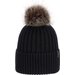 Czapka Hana Pompon Lifestyle Viking - black Czapka Hana Pompon Lifestyle Viking - black
