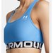 Biustonosz sportowy damski HG Mid Branded Under Armour - Horizon Blue/White