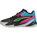 Buty koszykarskie Dagger Puma - Black-Fluro Pink Pes