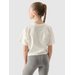 Koszulka dziewczęca TTSHF1872 4F - złamana biel