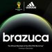 Piłka nożna Brazuca Glider Adidas - niebieska