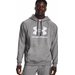Bluza męska Rival Fleece Logo HD Under Armour - Castlerock Light Heather / White
