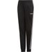 Spodnie dresowe dziewczęce Essentials 3-Stripes Adidas - black/white