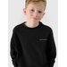 Bluza chłopięca TSWSM1713 4F - głęboka czerń