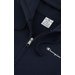 Bluza damska Logo Full Zip Hoodie Champion - granatowy