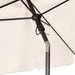 Parasol ogrodowy prostokątny Recto 125x200cm Luverno - beżowy
