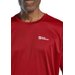 Koszulka męska Tech T Jack Wolfskin - adrenaline red