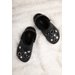 Chodaki Classic Fuzz-Lined Clog Crocs - black/black