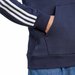 Bluza męska Essentials Fleece 3-Stripes Hoodie Adidas - granatowa
