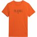 Koszulka męska 4FAW23TTSHM0865 4F - pomarańczowy