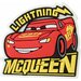 Przypinka Cars 3 Lightning McQueen Charm Crocs