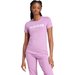 Koszulka damska Loungewear Essentials Slim Logo Tee Adidas - fioletowa
