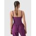 Top damski TSLEF127 4F - ciemny fiolet