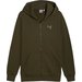 Bluza męska Better Essentials Full Zip Hoodie FL Puma - zielony