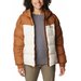 Kurtka puchowa damska Pike Lake II Insulated Columbia - Camel Brown, Chalk