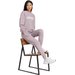Bluza damska Essentials Linear French Terry Adidas - różowa