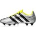 Buty piłkarskie korki ACE 16.4 FxG Adidas - srebrne