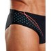 Slipy pływackie męskie Placement 7cm Brief Speedo - czarne 1