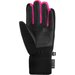 Rękawice narciarskie juniorskie Travis Gore-Tex Reusch - czarny/szary/różowy