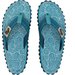 Klapki, japonki Islander flip-flops Gumbies - torquoise swirls