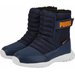 Buty, śniegowce Nieve Boot WTR AC PS Jr Puma - granatowe
