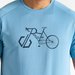 Koszulka męska Tech II Tee Dare2B - HeritageBlue
