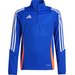 Bluza juniorska Tiro 24 Training Top Adidas - Lucid Blue/White/App Solar Red