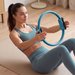 Obręcz do pilatesu, jogi Flow Gymtek - niebieska