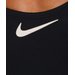 Strój kąpielowy damski Wild Keyhole Back Nike Swim - czarny