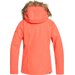Kurtka narciarska damska Jet Ski Solid Roxy - living coral arrow feel emboss