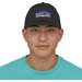Czapka z daszkiem P-6 Logo LoPro Trucker Hat Patagonia - black