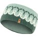 Opaska na głowę Övik Path Knit Headband Fjallraven - Deep Patina-Misty Green