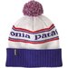 Czapka Powder Town Beanie Patagonia - Park Stripe: Viking Blue