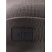 Czapka beanie U0857 4F - ciemny szary melanż